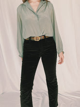 Load image into Gallery viewer, Vintage Sage Button-Down Shirt