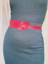 Load image into Gallery viewer, Vintage Red Belt (Thinner)
