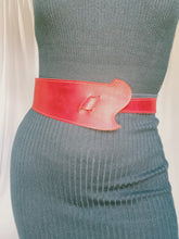 Load image into Gallery viewer, Vintage Red Belt (Thicker)
