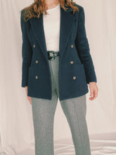 Load image into Gallery viewer, Vintage Navy Blazer
