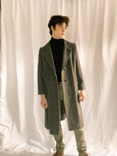 Load image into Gallery viewer, Vintage Long Wool Coat