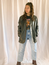 Load image into Gallery viewer, Vintage Brown Leather Blazer