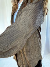 Load image into Gallery viewer, Vintage Shimmery Bronze Button-Down Shirt