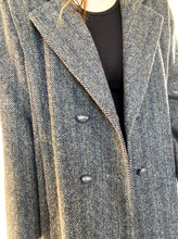Load image into Gallery viewer, Vintage Long Wool Coat