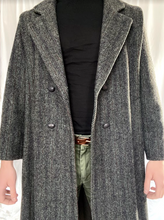 Load image into Gallery viewer, Vintage Long Wool Coat