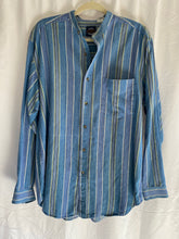 Load image into Gallery viewer, Vintage Striped Button-Down Shirt