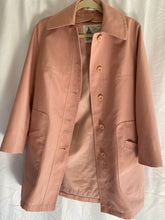 Load image into Gallery viewer, Vintage Dusty Pink Trench Coat