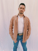 Load image into Gallery viewer, Vintage Coral/White Striped Levi&#39;s Button-Down
