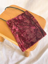 Load image into Gallery viewer, Vintage Red Velvet Bag
