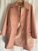 Load image into Gallery viewer, Vintage Dusty Pink Trench Coat
